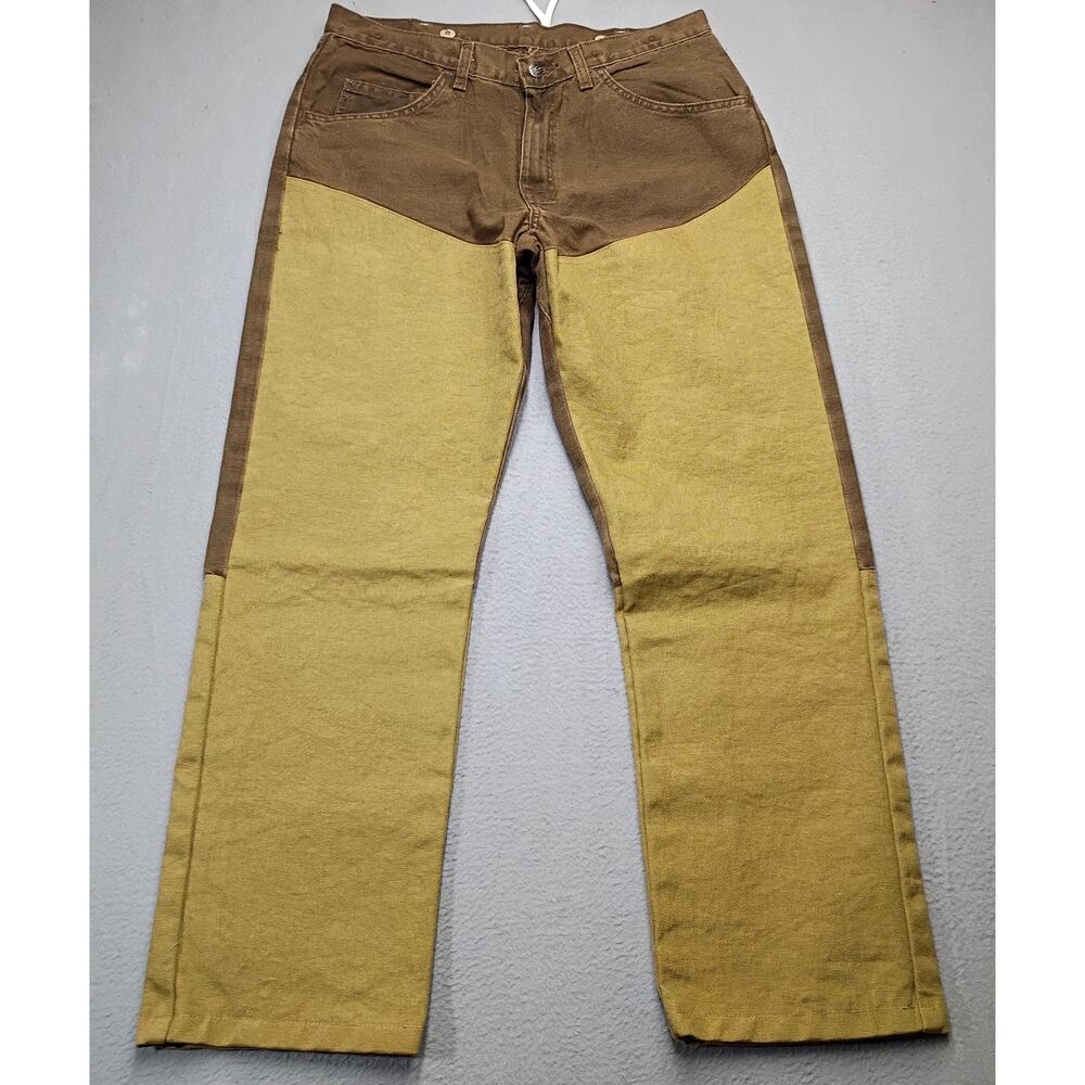 Wrangler ProGear Work Pants 32x30 Brown Double Knee Utility Carpenter Durable